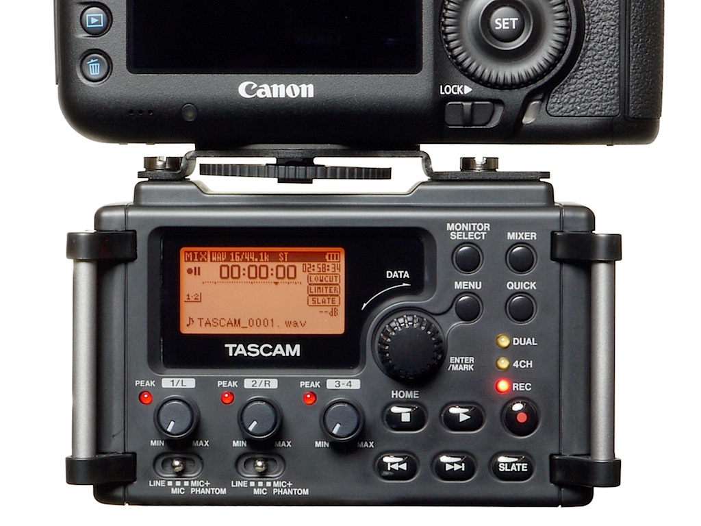 Alquiler grabadora audio Tascam DR60D en Barcelona