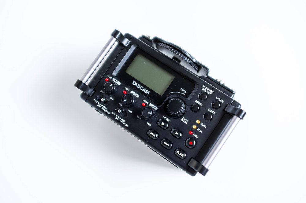 Alquiler grabadora audio Tascam DR60D en Barcelona