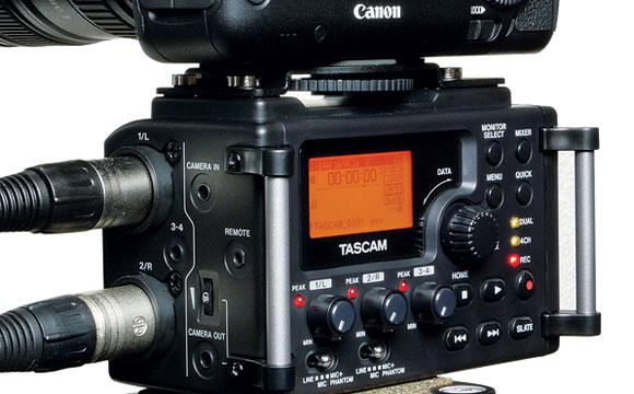 Alquiler grabadora audio Tascam DR60D en Barcelona